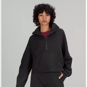 Lululemon Scuba Oversized Funnel Neck Half Zip